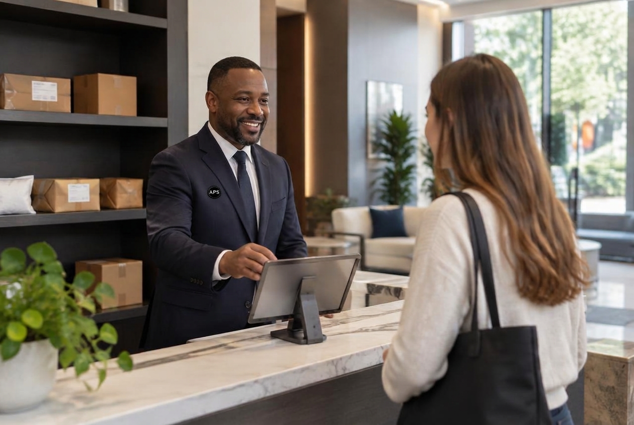 Concierge & Front Desk Security in California by Astro Protective Services