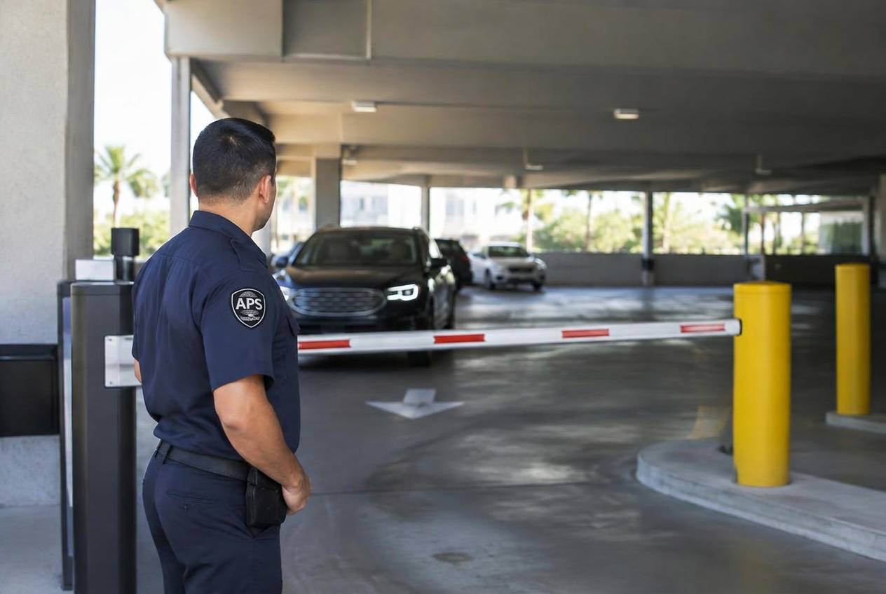 APS security for Parking Facilities